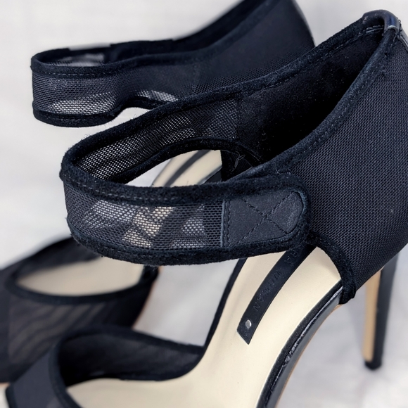 Zara Woman Mesh Court Stiletto Sandal - Picture 4 of 11